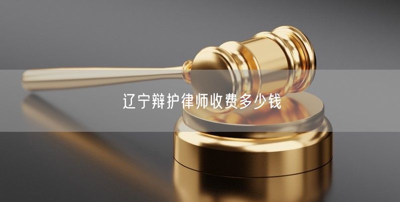 辽宁辩护律师收费多少钱